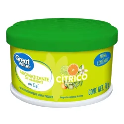 Aromatizante Great Value en gel cítrico 🍋