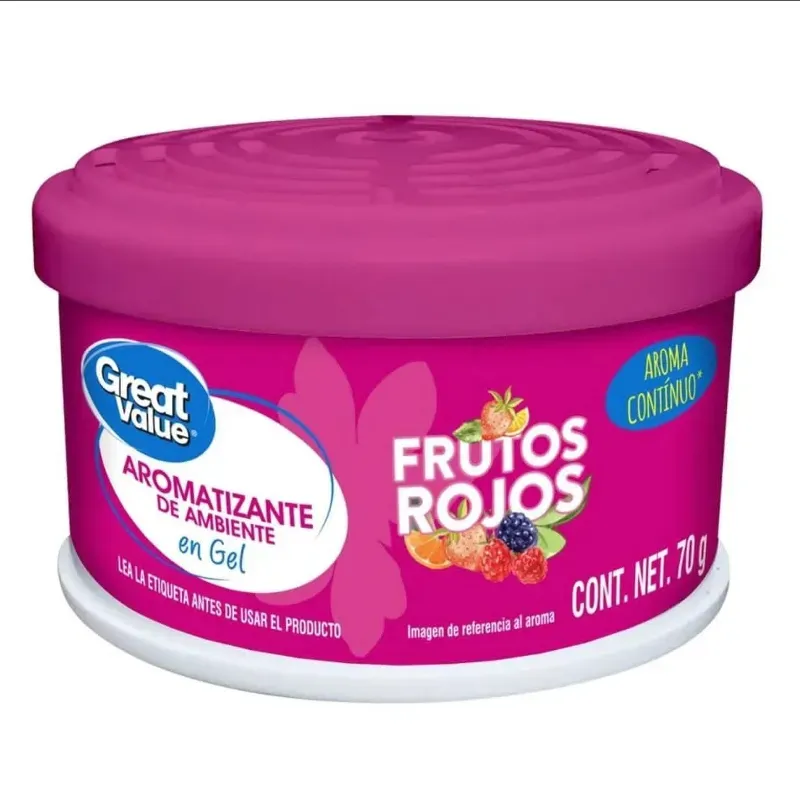 Aromatizante Great Value en gel de frutos rojos 🍒🍓