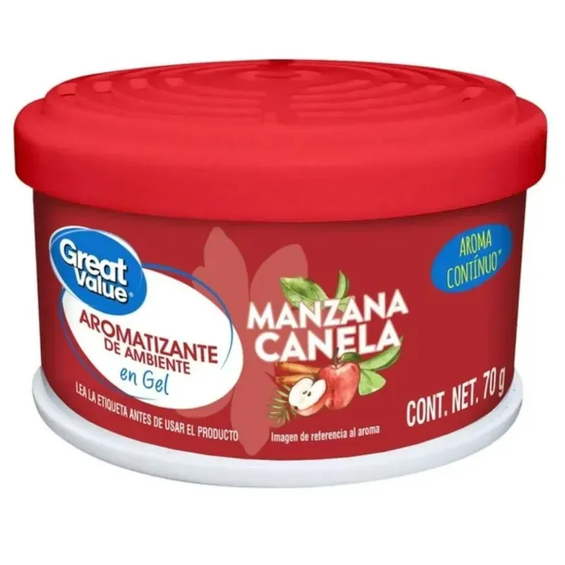 Aromatizante Great Value en gel de manzana 🍎 y canela