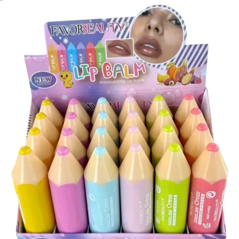 Bálsamo labial en barra de crayola 🖍