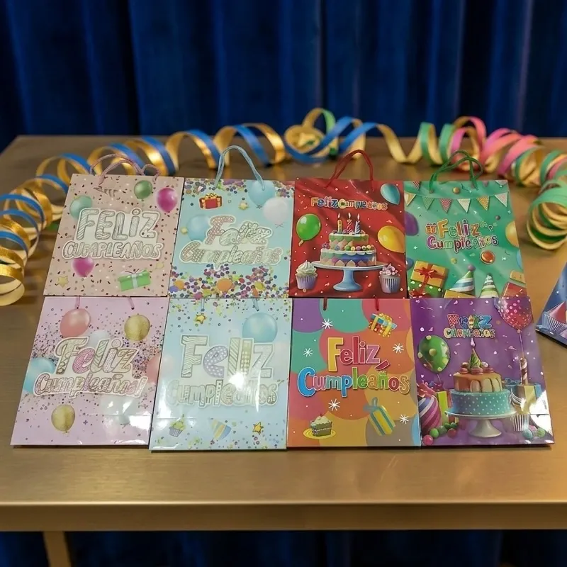 Bolsas de feliz cumpleaños