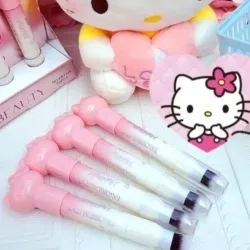 Iluminador con brocha de Hello Kitty ✨️