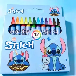 Caja de 12 crayolas Stitch 🖍