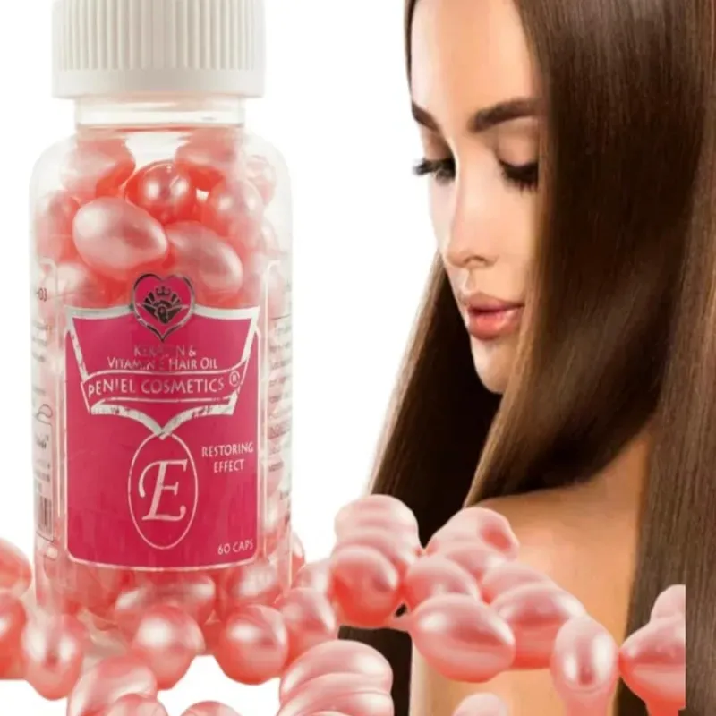 Cápsulas capilares de Vitamina E con Keratina  (restaurador)
