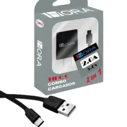 Cargador USB y cable C