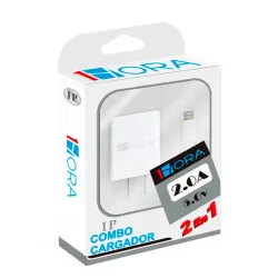 Cargador USB y cable iphone