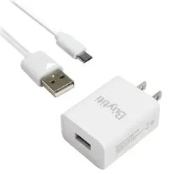 Cargador USB y cable V8