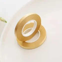 Cinta dorada para decoración de globos 