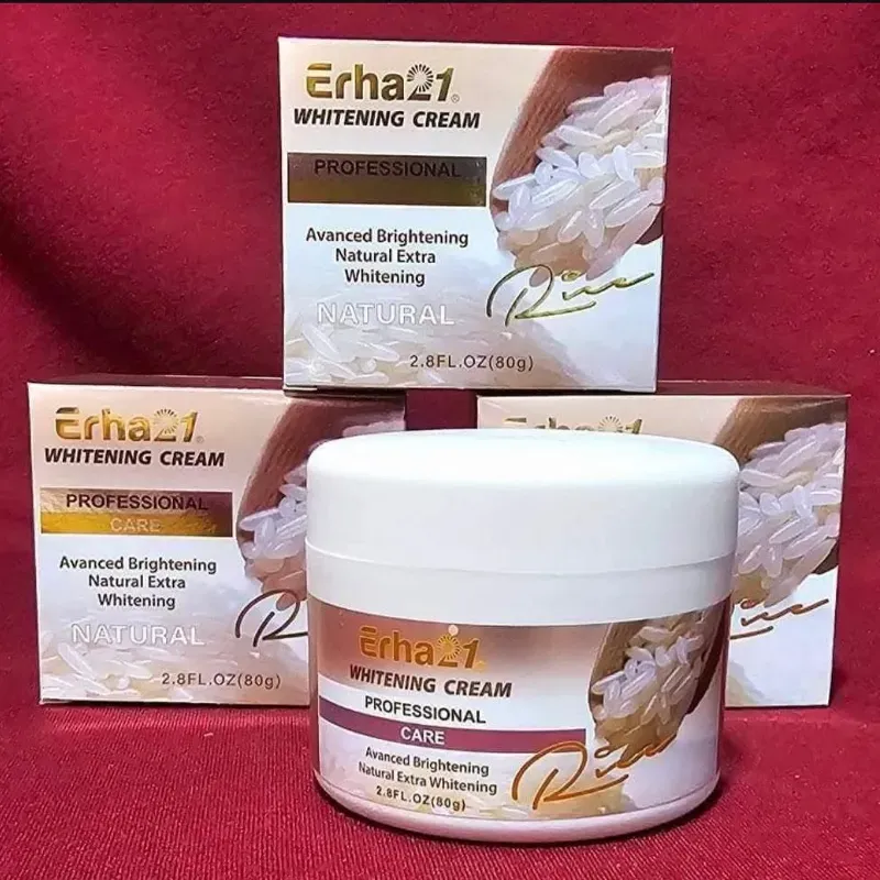 Crema aclarante de arroz Erha 21