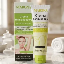 Crema blanqueadora Mabona para áreas sensibles