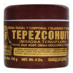 Crema corporal y facial del Indio Papago de Tepezcohuite.