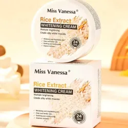 Crema Miss Vanessa con extracto de arroz 🌾