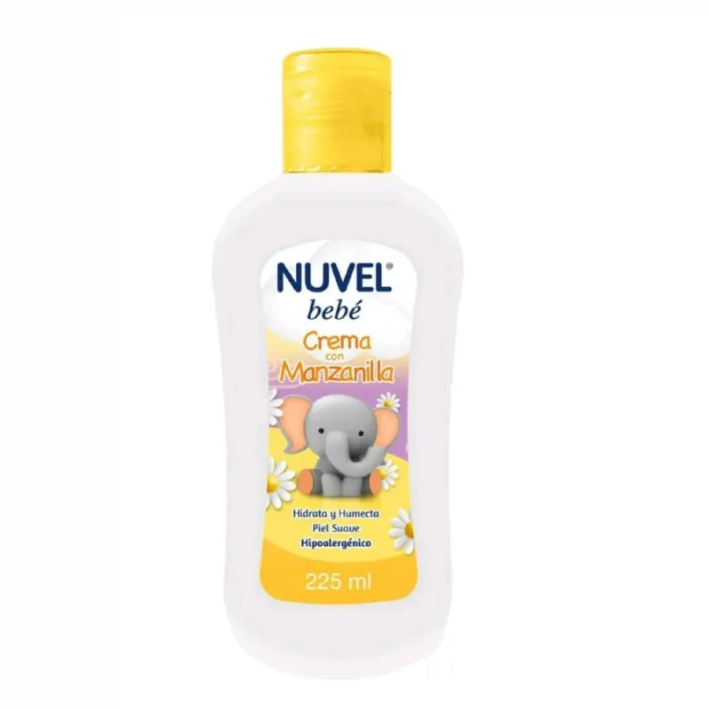 Crema Nuvel con manzanilla para bebé