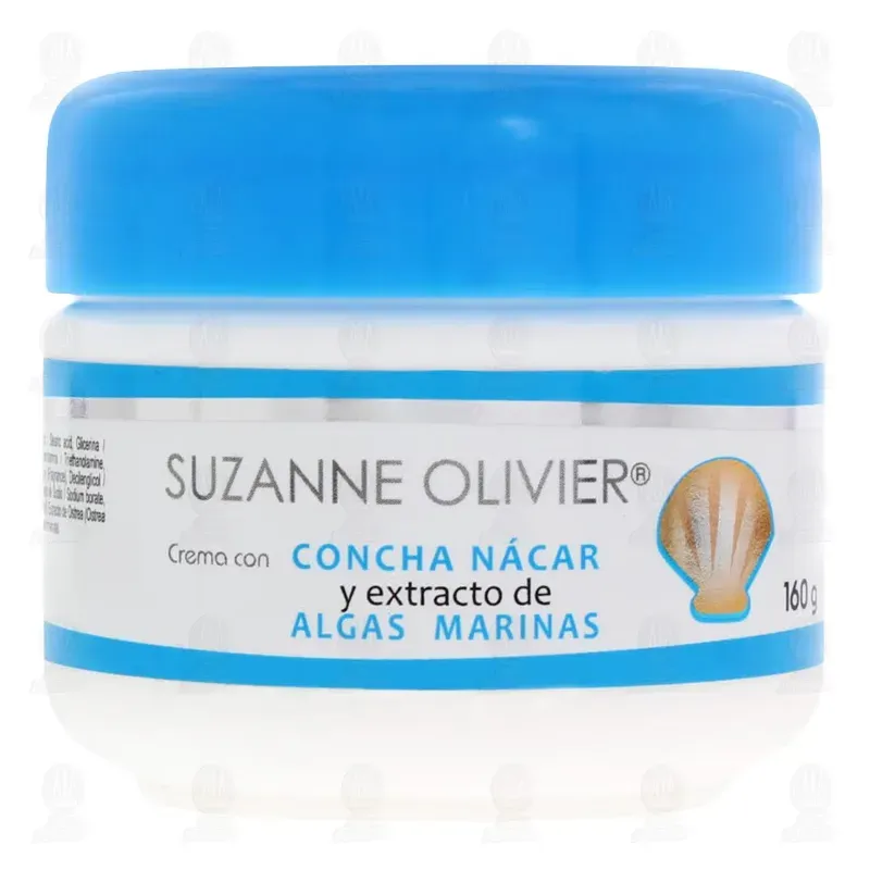 Crema Suzanne Olivier con Concha Nácar y Extracto de Algas Marinas