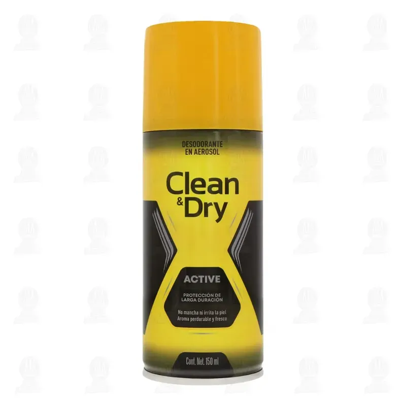 Desodorante Clean & Dry Active en Aerosol