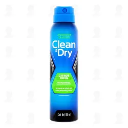 Desodorante Clean & Dry Citrus Cool en aerosol