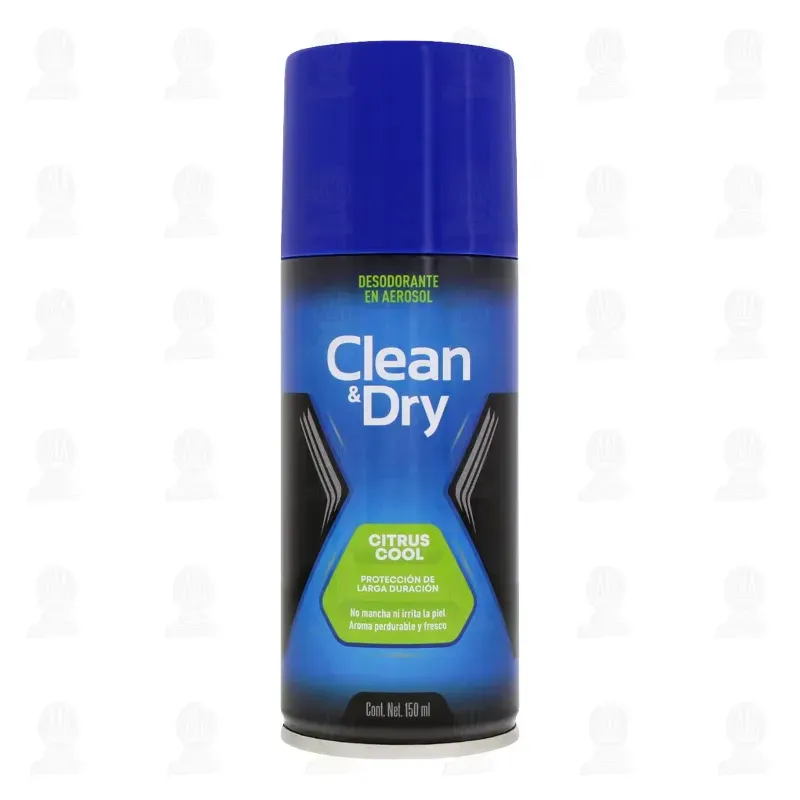 Desodorante Clean & Dry Citrus Cool en Aerosol