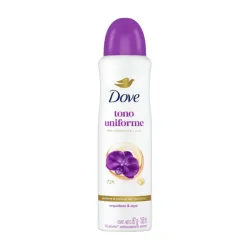 Desodorante Dove tono uniforme orquídea 