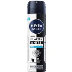 Desodorante NIVEA men black & white fresh en aerosol