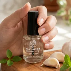 Endurecedor para uñas con ajo 🧄