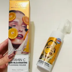 Espuma limpiadora CQK con vitamina C 🍊