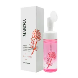 Espuma limpiadora Mabona con extracto de rosas 🌹 y aminoácidos