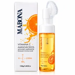 Espuma limpiadora Mabona con vitamina C 🍊 y aminoácidos
