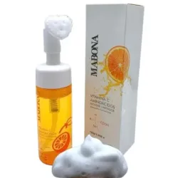 Espuma limpiadora Mabona con vitamina C 🍊