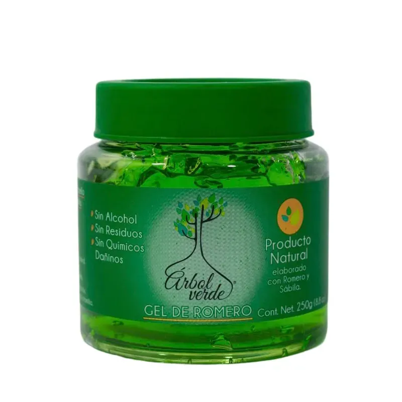 Gel de romero Árbol verde