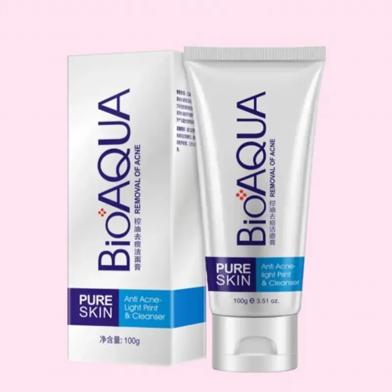 Jabón Bioaqua control grasa y anti acné 