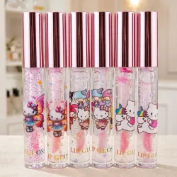Lip gloss con destellos ✨️ de Hello Kitty