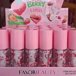 Lip gloss de fresa 🍓