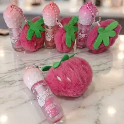 Lip oil con llavero 🍓