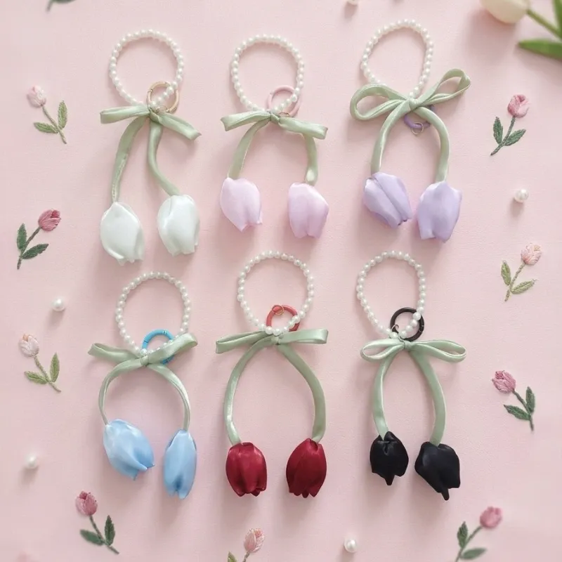 Llaveros de tulipán 🌷