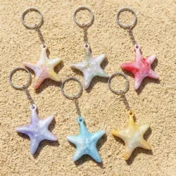Llaveros en forma de estrella de mar ⭐️
