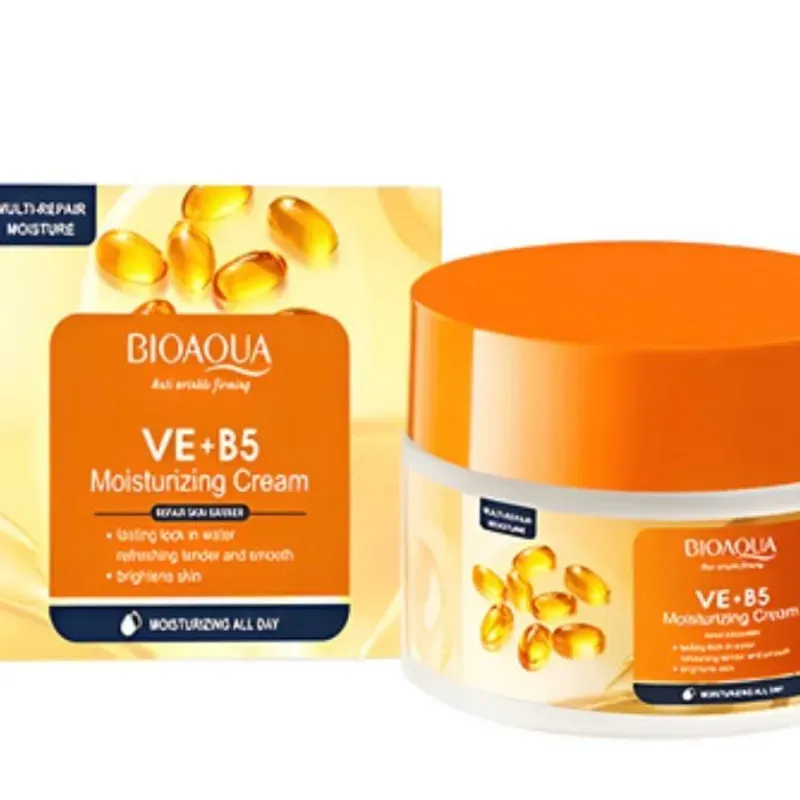 Crema Bioaqua con vitamina E y B5