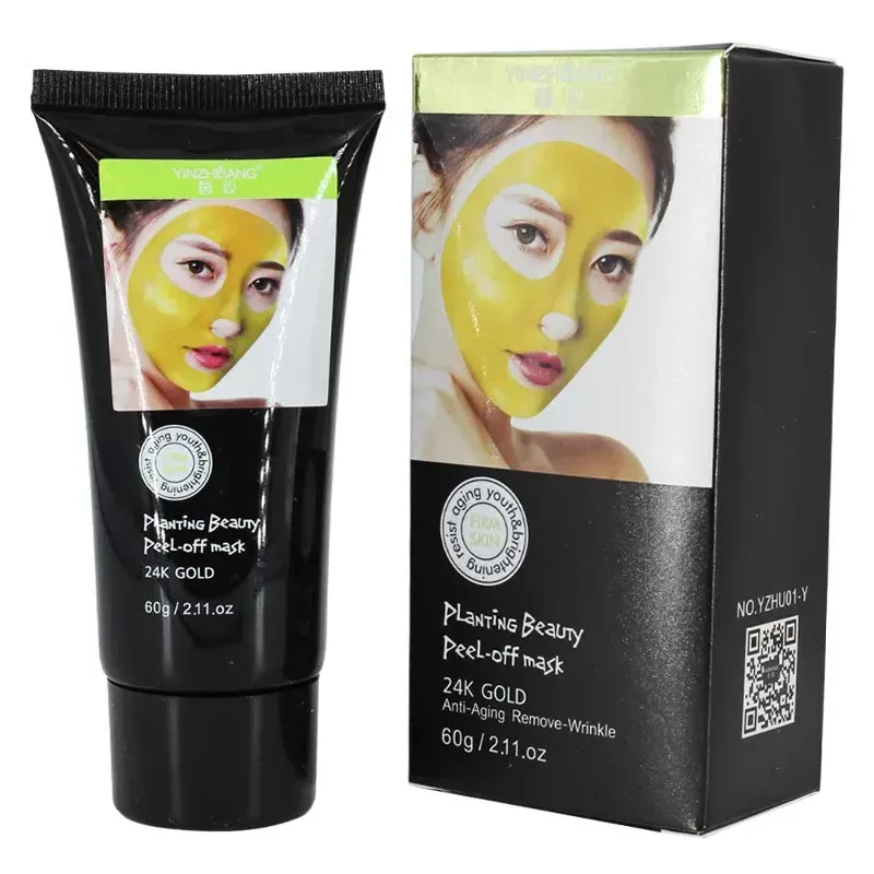 Mascarilla facial 24K gold peel off