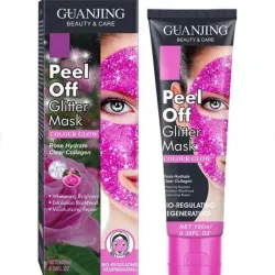 Mascarilla facial Guanjing peel off glitter 🌸✨️