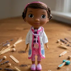 Muñeca de la Doctora juguete