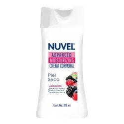 Nuvel advanced crema corporal para piel seca