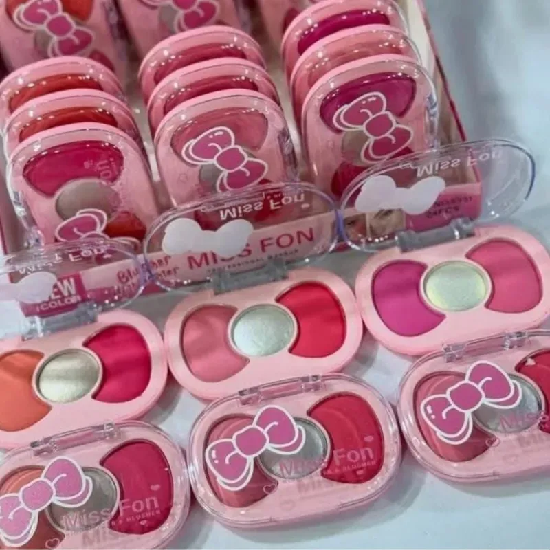 Paleta de rubor 😊 e iluminador ✨️