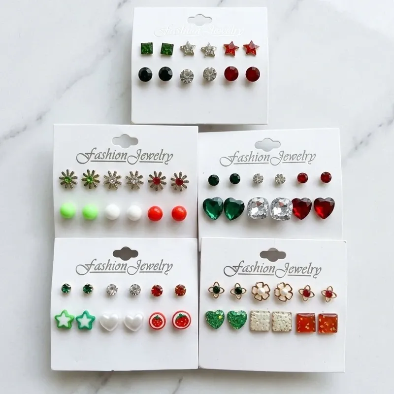 Par de aretes de fantasía