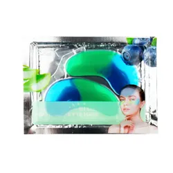 Parches para ojeras con extracto de aloe vera y mora azul 🫐