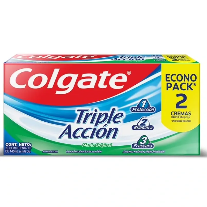 Pasta dental Colgate Triple acción