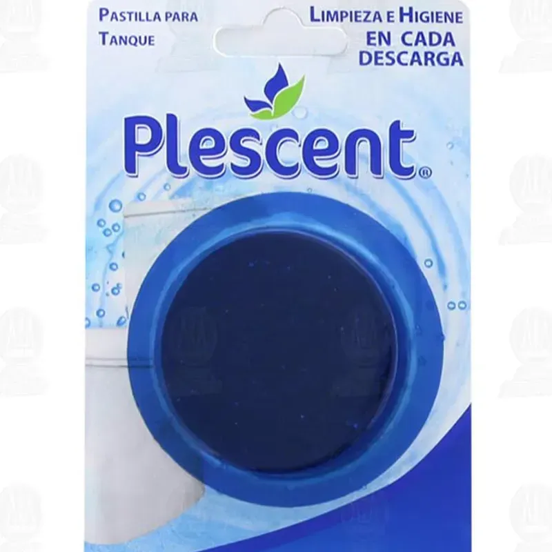 Pastilla desodorante Plescent para Limpiar Sanitarios