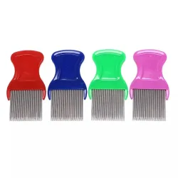 Peineta de dientes largos para piojos y liendres