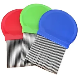 Peineta de dientes largos para piojos y liendres 