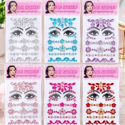 Perlas faciales adhesivas