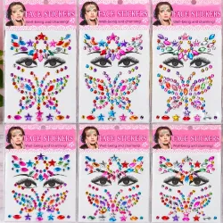 Perlas faciales adhesivas