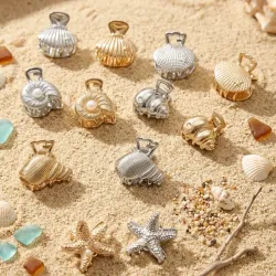 Pinza metálica pequeña 🐚
